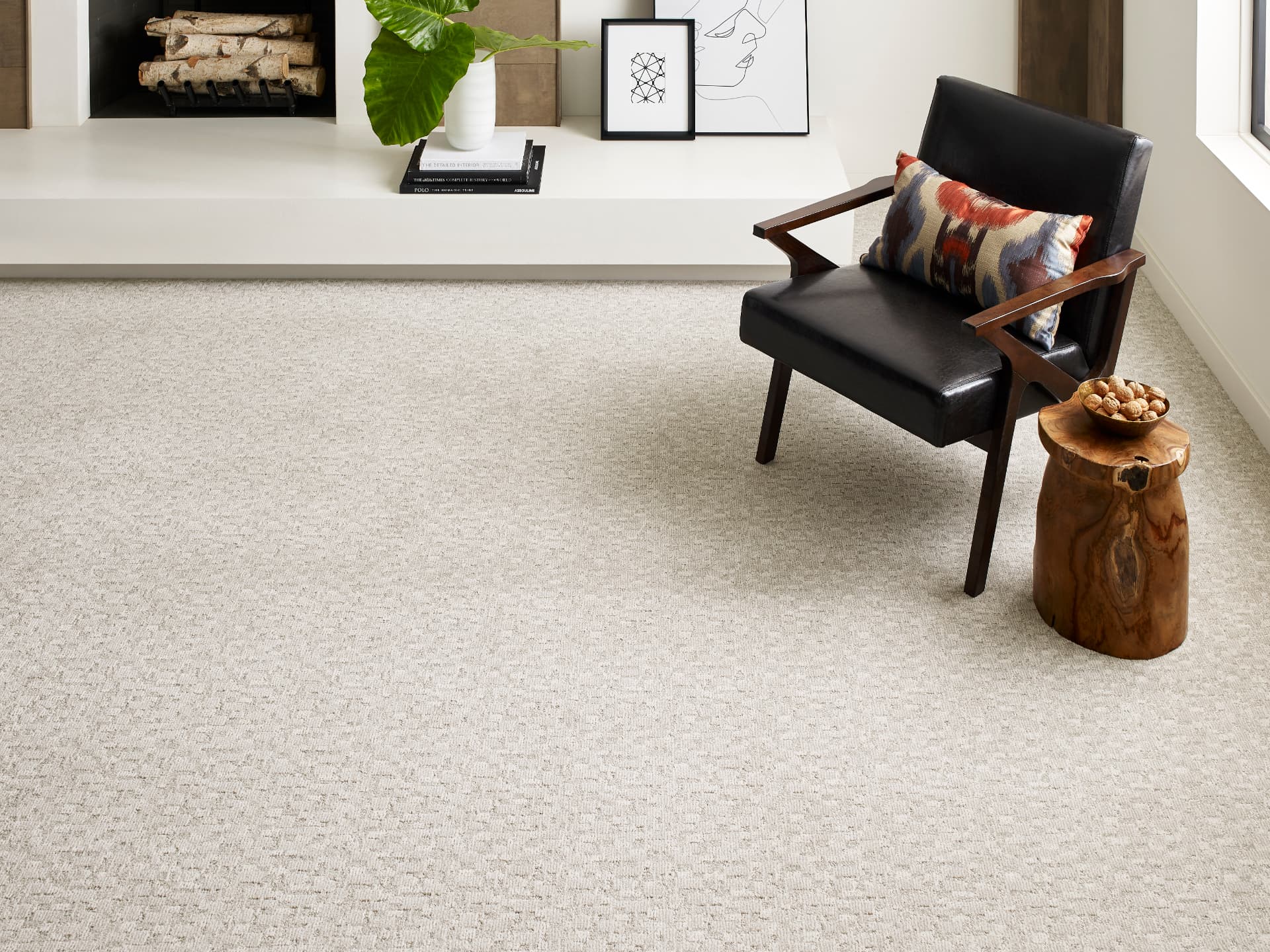 Carpet flooring installed in a Central Minnesota home